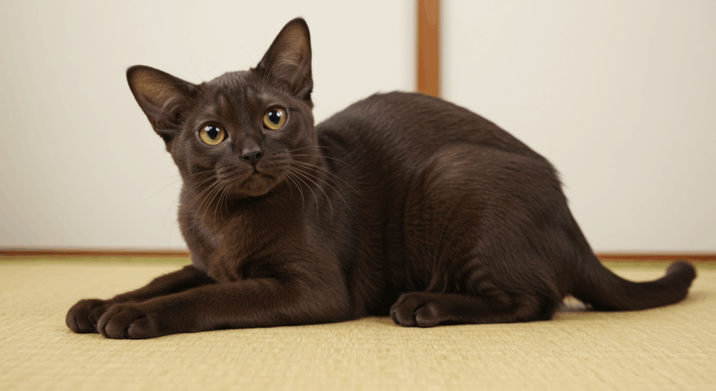 🐾 スフィンクス座り