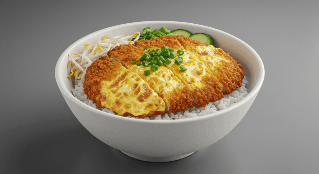 １位：カツ丼 🐷🥚