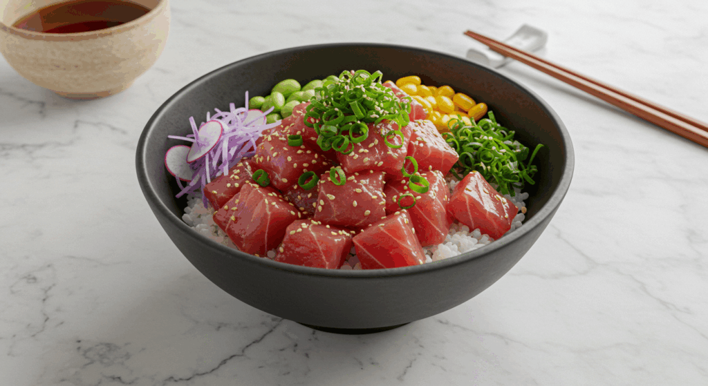 ８位：鉄火丼 🟥🐟