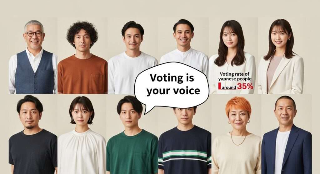 📊 日本の若者、投票率の現状とは?