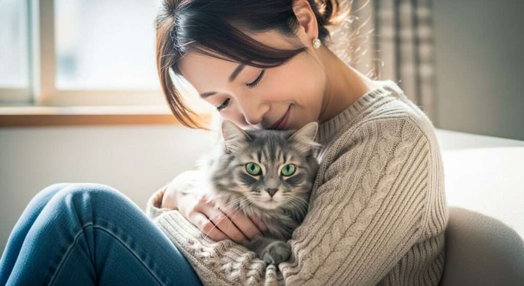 📚猫吸いの生みの親:坂本美雨さんとサバ美の物語🐾