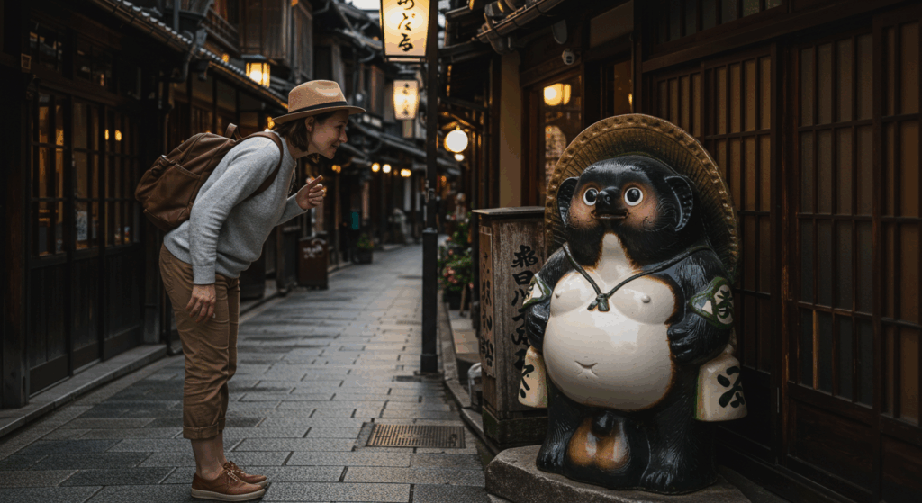 なぜ外国人に「たぬきの置物」を紹介したいのか?