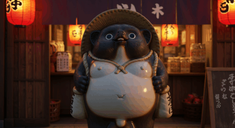 【日本の不思議】かわいいだけじゃない！店先の“たぬきの置物”日本文化の縁起物に世界が注目