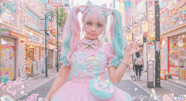 デコラファッションとは？かわいさ爆発の原宿カルチャー