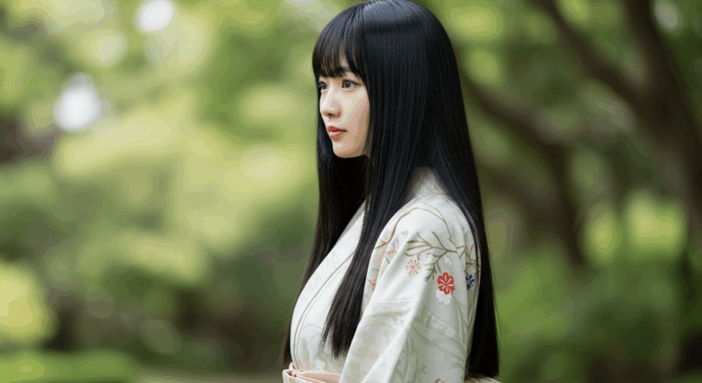 日本人女性と黒髪ストレートの魅力 