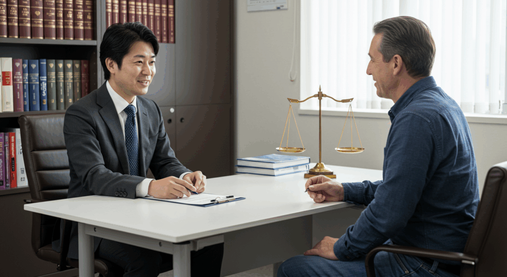 弁護士に相談できる安心感