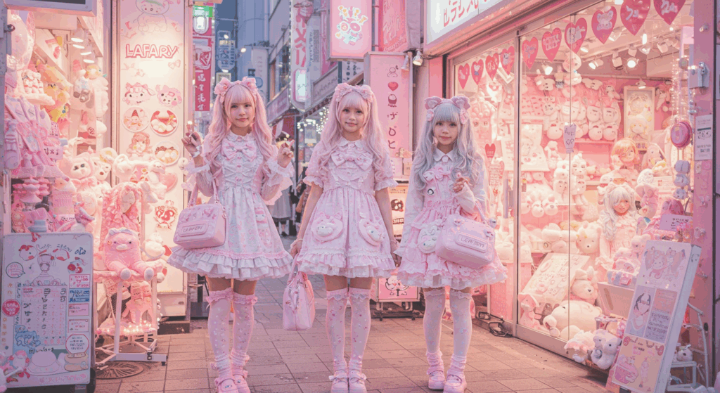 原宿・渋谷：Kawaiiカルチャーの発信地