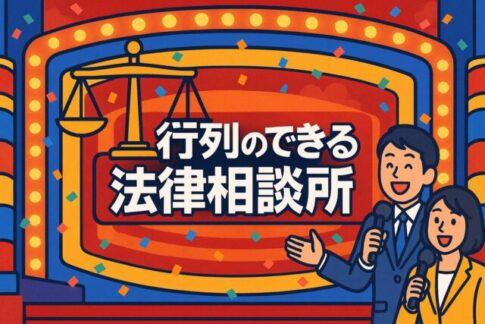 行列のできる法律相談所とは？「法律をエンタメ化する日本文化」